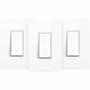 Kasa Smart Wi-Fi Light Switch, Matter - Light Control, Fan Control, Volume Control - Alexa, Google Assistant, SmartThings, Siri - 120 (Fleet Network)