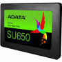 Adata Ultimate SU650 256 GB Solid State Drive - 2.5" Internal - SATA (SATA/600) - Black - Desktop PC Device Supported - 140 TB TBW - (ASU650SS-256GT-R)