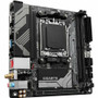Gigabyte Ultra Durable A620I AX Gaming Desktop Motherboard - AMD A620 Chipset - Socket AM5 - Mini ITX - Ryzen 7, Ryzen 5 Processor - - (Fleet Network)