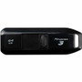 Patriot Memory Xporter 3 USB 3.2 Gen 1 Slider Type-A Flash Drive 64GB - 64 GB - USB 3.2 (Gen 1) Type A - 80 MB/s Read Speed - Black - (PSF64GX3B3U)