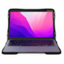 UZBL Rugged Hard Shell Case for Apple MacBook Air 13.6" M2 / M3 - For Apple MacBook Air - Black, Transparent - Drop Resistant, Scratch (Fleet Network)