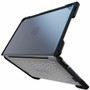UZBL Rugged Hard Shell Case for HP 11 Chromebook x360 G4 EE - For HP Chromebook - Black, Transparent - Drop Resistant, Scratch Damage (Fleet Network)