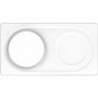 Belkin BoostCharge Pro 2-in-1 Wireless Charging Pad with MagSafe 15W - For iPhone, AirPod, MacBook - Input connectors: USB - Battery - (WIZ019TTWH)