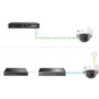 TP-LINK VIGI C240I(2. 8MM) VIGI C240I 4MP Dome Network Camera - 2. 8mm Lens - Color - 2560 x 1440 - 98. 43 ft IR Night Vision - H. 265+ - IP67 IK10