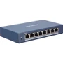 Hikvision 8 Port Gigabit Smart Switch Managed Performance 2 Layer Support Low Power Twisted Pair Design For Edge Networks DS-3E1508-EI
