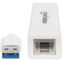 Manhattan 506847 USB 3.0 Gigabit Ethernet Adapter - Desktop - 1 Port RJ-45 - 10/100/1000Base-T