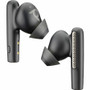 Poly Ear Bud Replacement Set Black Two Piece Comfortable Fit 8L649AA