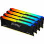 Kingston FURY Beast 64GB (4 x 16GGB) DDR4 SDRAM Memory Kit - For Motherboard - 64 GB (4 x 16GB) - RGB - DDR4-3200/PC4-25600 DDR4 SDRAM (Fleet Network)