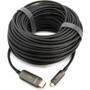 Kramer Active Optical 4K USB Type C (M) to HDMI (M) - Plenum Rated - 50 ft Hybrid Fiber Optic A/V Cable for Audio/Video Device - First (Fleet Network)