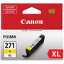 Canon CLI-271XL Y Original Ink Cartridge - Inkjet - Yellow (Fleet Network)