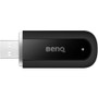 BenQ WD02AT IEEE 802.11 a/b/g/n/ac/ax Bluetooth 5.2 Dual Band Wi-Fi/Bluetooth Combo Adapter for Bluetooth Headset, Speaker - USB 2.0 - (5A.F8Y28.DE1)