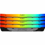 Kingston FURY Renegade 64GB (4 x 16GB) DDR4 SDRAM Memory Kit - For Motherboard - 64 GB (4 x 16GB) - RGB - DDR4-3200/PC4-25600 DDR4 - - (KF432C16RB12AK4/64)