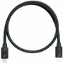 QNAP Thunderbolt 4 Passive 40Gb/s 0.5m USB Type-C Cable - 1.6 ft (0.50 m) Thunderbolt 4 Data Transfer Cable for NAS Storage Device - 1 (Fleet Network)