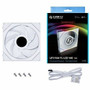 Lian Li UNI FAN TL LCD 140 Reverse Blade - 1 x Fan(s) - 64 CFM (108.74m³/h) Maximum Airflow - 1600 rpm - Fluid Dynamic Bearing - 4 PIN (Fleet Network)