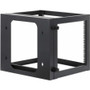 Manhattan 19" Wall Mount Open Frame Network Rack, 9U, Rear-hinged Swing Frame - For Network Equipment, Server, Patch Panel, Switch, - (716048)