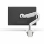 Humanscale M/Flex Mounting Arm for LCD Display, Dock - Silver, Gray - 2 Display(s) Supported - 20 lb (9070 g) Load Capacity - 75 x 75, (Fleet Network)