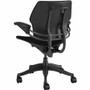 Humanscale F111GCF10XFSSNSC Freedom Task Chair - Black Foam Seat - Graphite Frame - 5-Star Base - Adjustable Arms & Back - 400 lb Capacity