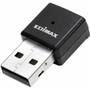 Edimax IEW-7811UTC IEEE 802.11 a/b/g/n/ac Dual Band Wi-Fi Adapter for Computer - USB 2.0 Type A - 2.40 GHz ISM - 5 GHz UNII - Compact (Fleet Network)