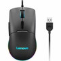 Lenovo M210 RGB Gaming Mouse - Optical - Cable - Gray - USB Type A - 8000 dpi - 7 Button(s) - Symmetrical (GY51N60457)