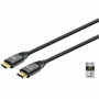 Manhattan 8K@60Hz Certified Ultra High Speed HDMI Cable with Ethernet - 7 ft (2.13 m) HDMI A/V Cable for Audio/Video Device, TV, PC, - (Fleet Network)