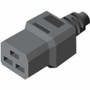 Server Technology PTCORD-L6 Standard Power Cord - NEMA 5-20P to IEC C19 - 12 Gauge - 125V AC/20A - 9. 8 ft - 3 m Lockable