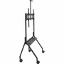 Peerless-AV&reg; Paramount&trade; Flat Panel Cart for 55" to 75"+ Displays - 150 lb (68038.86 g) Capacity - 4 Casters - 4" (101.60 mm) (Fleet Network)