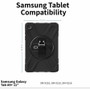 CODi Tablet Case - For Samsung Galaxy Tab A9+ Tablet - 11" Maximum Screen Size Supported - Rugged (C30705084)