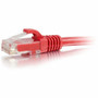 C2G 15ft (4.6m) Cat6a Snagless Unshielded (UTP) Ethernet Network Patch Cable - Red - 15 ft (4.57 m) Category 6a Network Cable for Hub, (CG50810)
