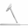 Belkin BoostCharge Pro Cradle - Wireless - iPhone, Apple Watch, AirPods - 3 Slot - Qi2 - Charging Capability - White (WIZ023ttWH)