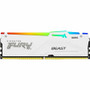 Kingston 32GB (2x16GB) DDR5 6000MT/s CL30 FURY Beast White RGB EXPO - 32 GB (2 x 16GB) - RGB - DDR5-6000/PC5-48000 DDR5 SDRAM - 6000 - (KF560C30BWEAK2-32)