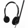 V7 Quick Disconnect Call Center Headset - V7 HQ511 QD Call Center Headset - Stereo - Wired - On-ear - Binaural - Poly Quick Disconnect (HQ511)