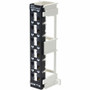 Tripp Lite series N250-012-6A-OF 12-Port Wall-Mount Cat6a Patch Panel - 12 Port(s) - Category 6a - Twisted Pair - Black - Wall (Fleet Network)