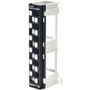 Tripp Lite series 12-Port Wall-Mount Patch Panel for UTP Keystone Jacks, Offset Ports, TAA - 12 Port(s) - 12 x RJ-45 - Category 5, 5e, (Fleet Network)