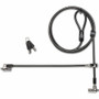 Kensington K65048TAA MicroSaver Keyed Dual Head Laptop Lock - TAA Compliant - 8 ft Cable - Patented T-Bar Key - 5-Year Warranty