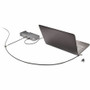 Kensington K65048TAA MicroSaver Keyed Dual Head Laptop Lock - TAA Compliant - 8 ft Cable - Patented T-Bar Key - 5-Year Warranty