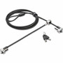 Kensington N17 Keyed Dual Head Laptop Lock for Dell Devices - TAA - 6 ft (1.83 m) Cable - Patented T-bar/Key Lock - Carbon Steel, - (Fleet Network)