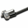 Kensington K67995TAA N17 Keyed Dual Head Laptop Lock for Dell Devices - Patented T-Bar Key - 6 ft Cable - TAA Compliant