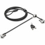 Kensington N17 Keyed Dual Head Laptop Lock for Dell Devices - Custom Keyed - TAA - 6 ft (1.83 m) Cable - Patented T-bar/Key Lock - - (Fleet Network)