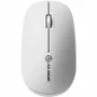 Alogic Echelon USB-C Rechargeable Wireless Mouse (White) - Wireless - 32.81 ft (10000 mm) - Bluetooth/Radio Frequency - 2.40 GHz - - - (Fleet Network)