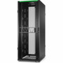 APC by Schneider Electric NetShelter SX Server Rack Gen 2, 42U, 1991H x 750W x 1070D mm, with Sides, Black - For Server, Equipment, - (Fleet Network)
