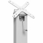 CTA Digital Desk Mount for Tablet, Display, Holder, Monitor, Kiosk - White - Landscape/Portrait - 9" to 11" Screen Support - 6 lb g) - (PAD-RSDMW)
