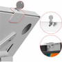 CTA Digital Desk Mount for Tablet, Display, Holder, Monitor, Kiosk - White - Landscape/Portrait - 9" to 11" Screen Support - 6 lb g) - (PAD-RSDMW)