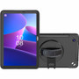 CTA Digital Impact Resistant Carrying Case For Samsung Galaxy Tab Plus Tablet With Hand Strap Secure Transport PAD-PCGKSA9P