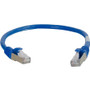 C2G 30m Cat6a Booted Shielded (SSTP) Network Patch Cable - Blue - 98.4 ft Category 6a Network Cable for Hub, Switch, Router, Modem, - (Fleet Network)