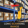 Adesso NUSCAN 5200 Barcode Scanner - Wireless Bluetooth - 1D/2D - 18" Range - IP67 Waterproof - Antimicrobial