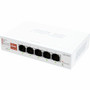 Asus QG-U1050 5-Port 2.5 Gigabit Ethernet Switch - Layer 2 - Desktop - White
