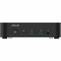 Asus NUC 14 Essential NUC14MNK Desktop Computer - Intel N-Series N150 - 8 GB - 128 GB SSD - Mini PC - Black - Intel Chip - Windows 11 (Fleet Network)