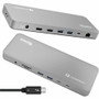 Plugable Premium TBT-UDM Docking Station - for Monitor, Notebook - Charging Capability - Memory Card Reader - SD, microSD - 4 - 2 - 4K (Fleet Network)