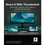 Plugable TBT-UDT3 11-in-1 Thunderbolt 5 Docking Station - Thunderbolt 5 Host Interface
