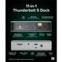 Plugable TBT-UDT3 11-in-1 Thunderbolt 5 Docking Station - Thunderbolt 5 Host Interface
